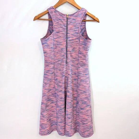 Lilly Pulitzer | Cove Flamingo Pink Space Dye Active Fit & Flare Mini Dress | XS - Picture 8 of 14